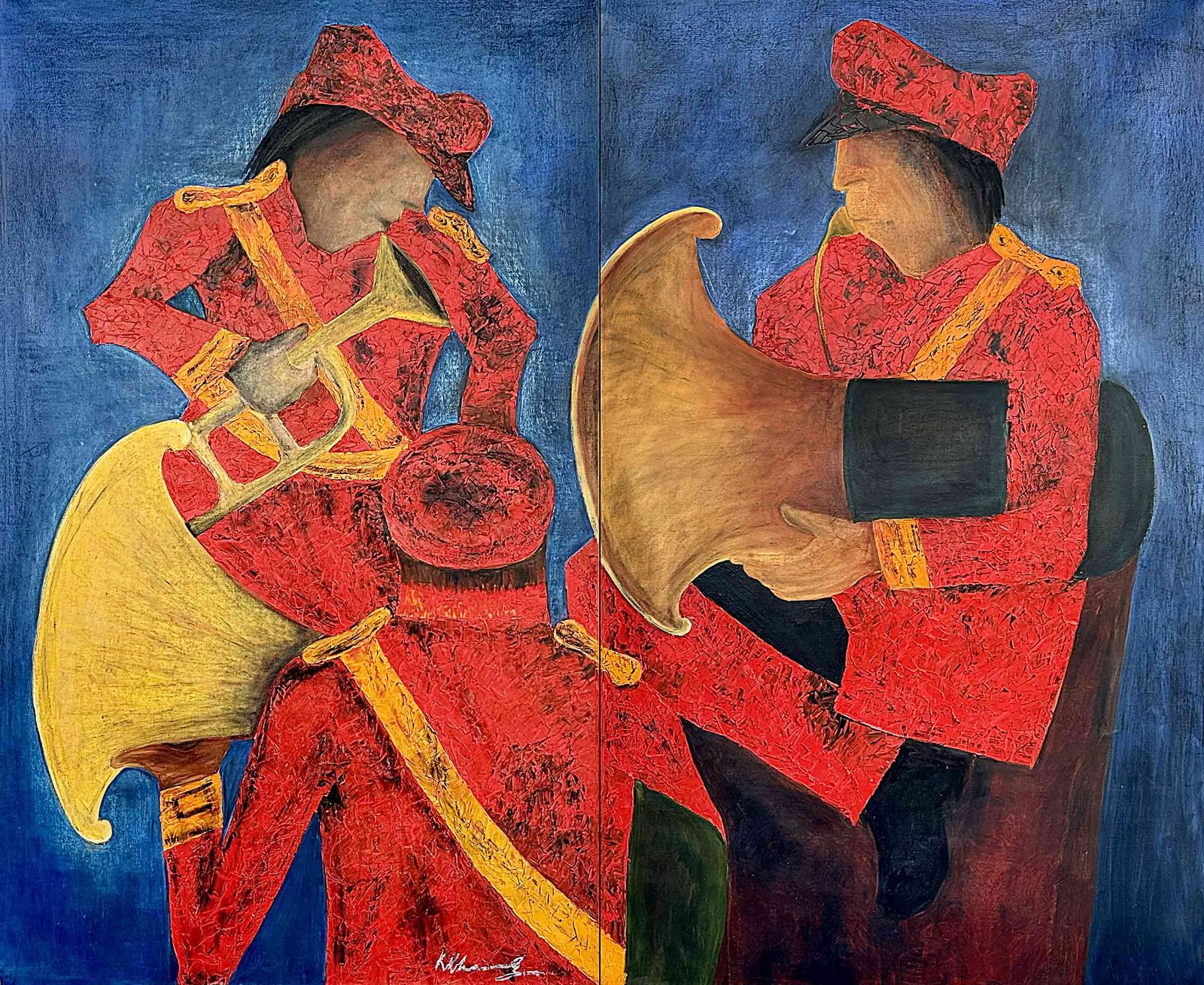 Krishen Khanna artwork