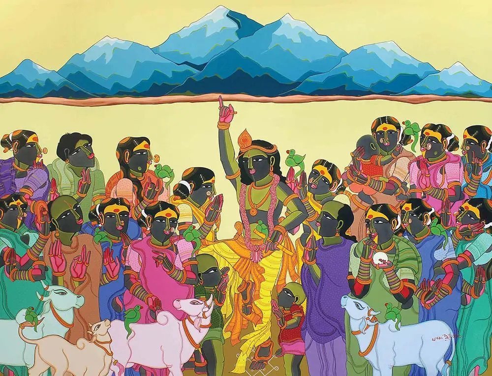Vaikuntam painting